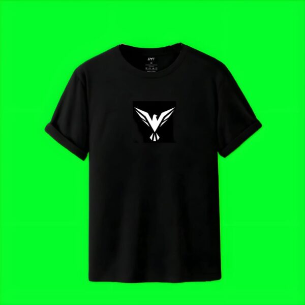 Snoopy Mood Black T-Shirt - Image 2