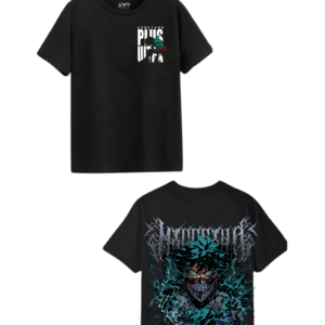 green printed tshirt