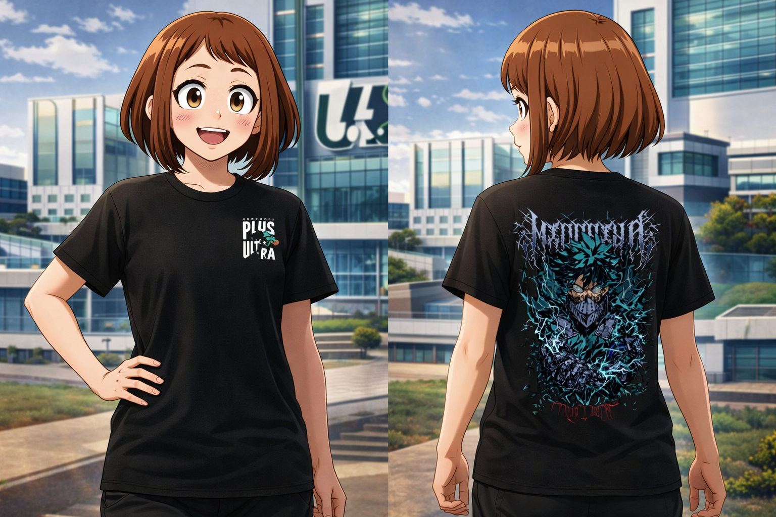 printed dark blue tshirt (copy)