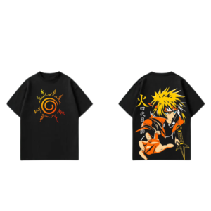 AVF Go Beyond Plus Ultra – Anime Inspired Black T-Shirt