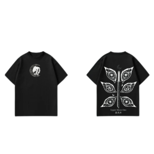 Demon Slayer Upper Rank 1 Anime Oversized T-Shirt – Black