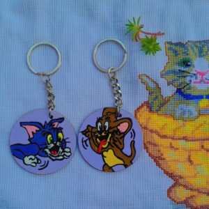 Tom & Jerry Limited Edition Circular Keychains