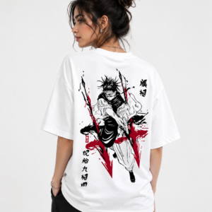 Ronin Shadow Graphic Oversized T-Shirt – Urban Samurai Edition